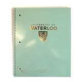 Picture of UWaterloo 1 Subject Notebook Colour: Light Green