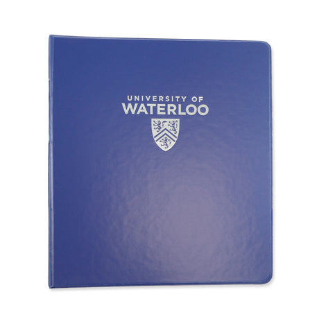 Picture of UWaterloo 1-Inch Binder - Blue