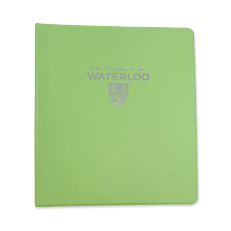 Picture of UWaterloo 1-Inch Binder - Lime