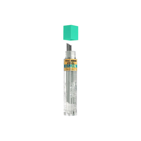 Picture of Pentel Lead 0.7mm 12 pack Lead Hardness: 2B