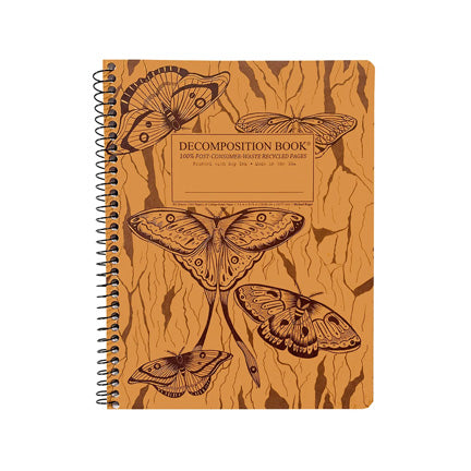 Picture of Decomposition Notebook - Coil - Lined Colour: Brown