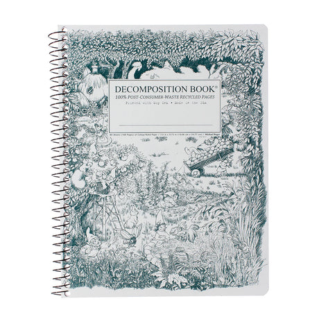 Picture of Decomposition Notebook - Coil - Lined - GardeningGnomes