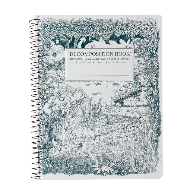 Picture of Decomposition Notebook - Coil - Lined - GardeningGnomes
