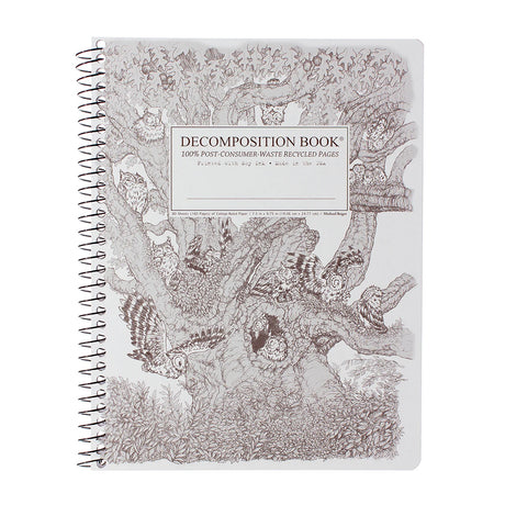 Picture of Decomposition Notebook - Coil - Lined - ScreechOwls