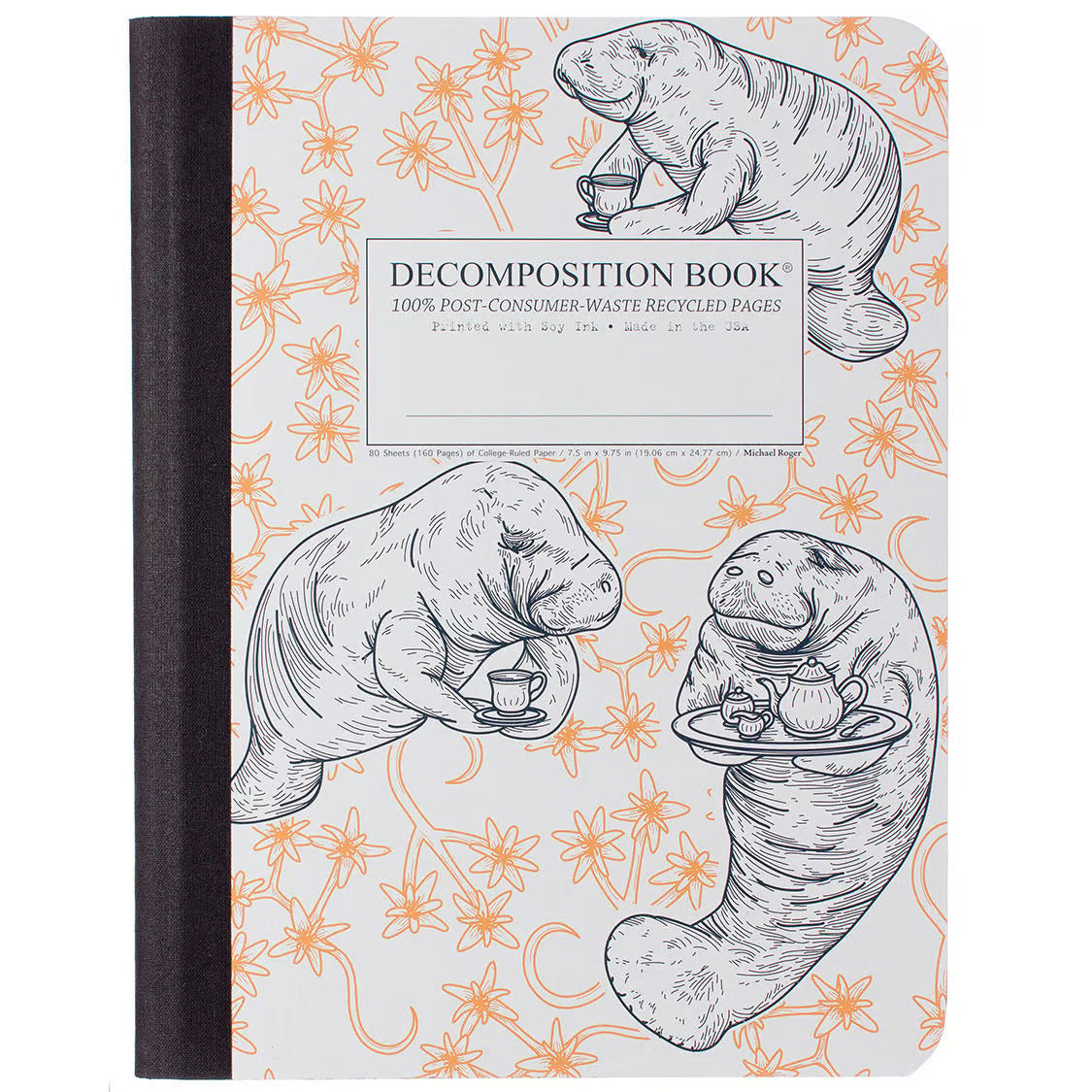 Alternate view of Decomposition Book - Lined Colour: Brown