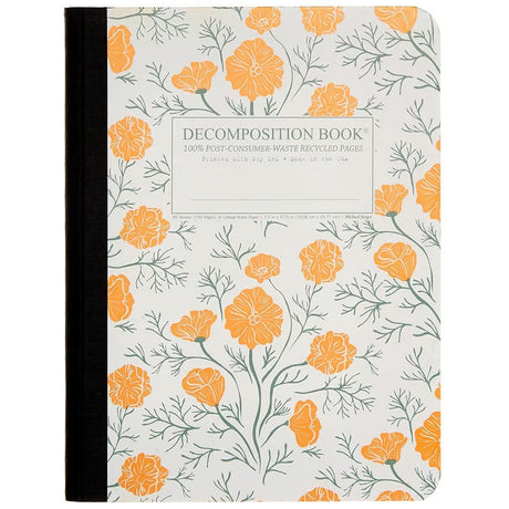 Picture of Decomposition Book - Lined Cover Art: Crimson Clover