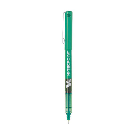 Picture of Pilot V5 Hi-Tecpoint Rollerball Pen - Green