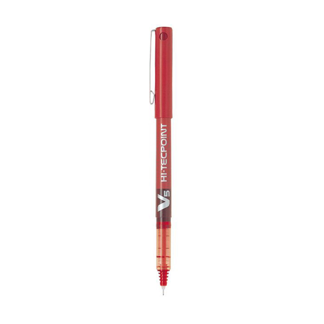 Picture of Pilot V5 Hi-Tecpoint Rollerball Pen - Red