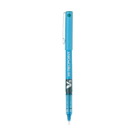 Picture of Pilot V5 Hi-Tecpoint Rollerball Pen - Turquoise