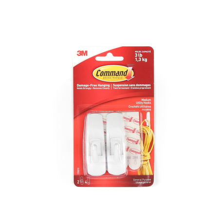 Picture of 3M Command Hooks Medium 2/pk