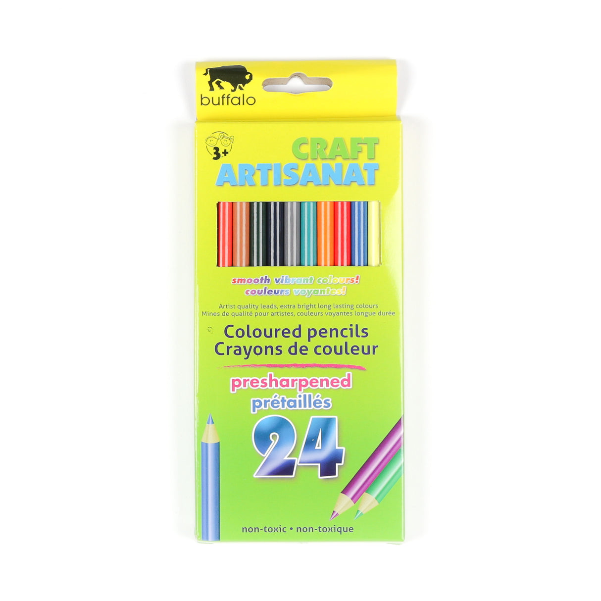 Picture of Buffalo Coloured Pencils 24/pk