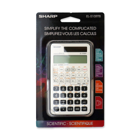 Picture of Sharp Calculator EL510RTB Scientific Calculator