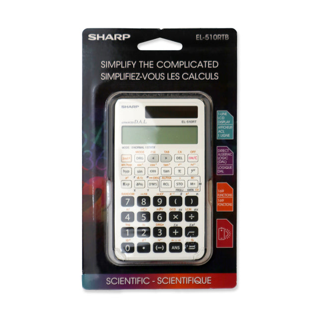 Picture of Sharp Calculator EL510RTB Scientific Calculator