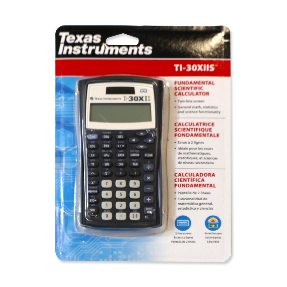 Texas Instrument TI30XIIS Faculty-Approved Scientific Calculator