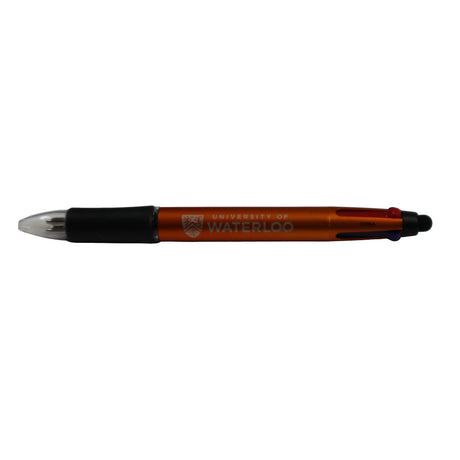 Picture of UWaterloo Orbitor 4-color Pen - Orange