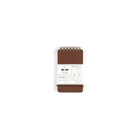 Picture of Midori Grain Notepad - Brown