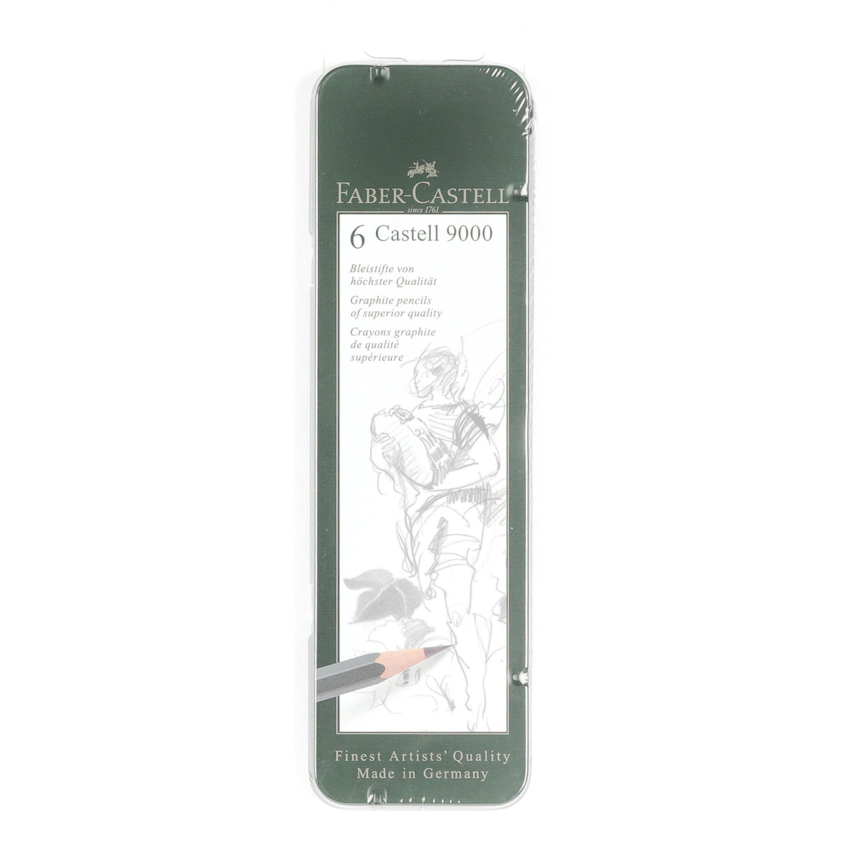 Picture of Faber Castell Graphite Pencil 6pk