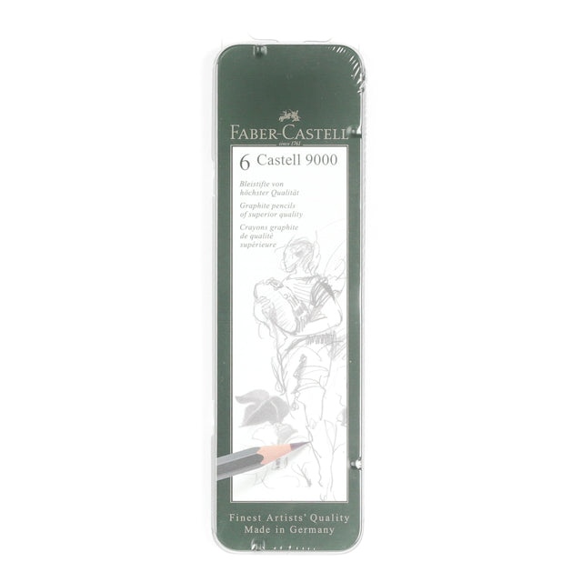 Picture of Faber Castell Graphite Pencil 6pk