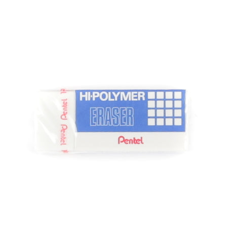 Picture of Pentel Hi Polymer Eraser White