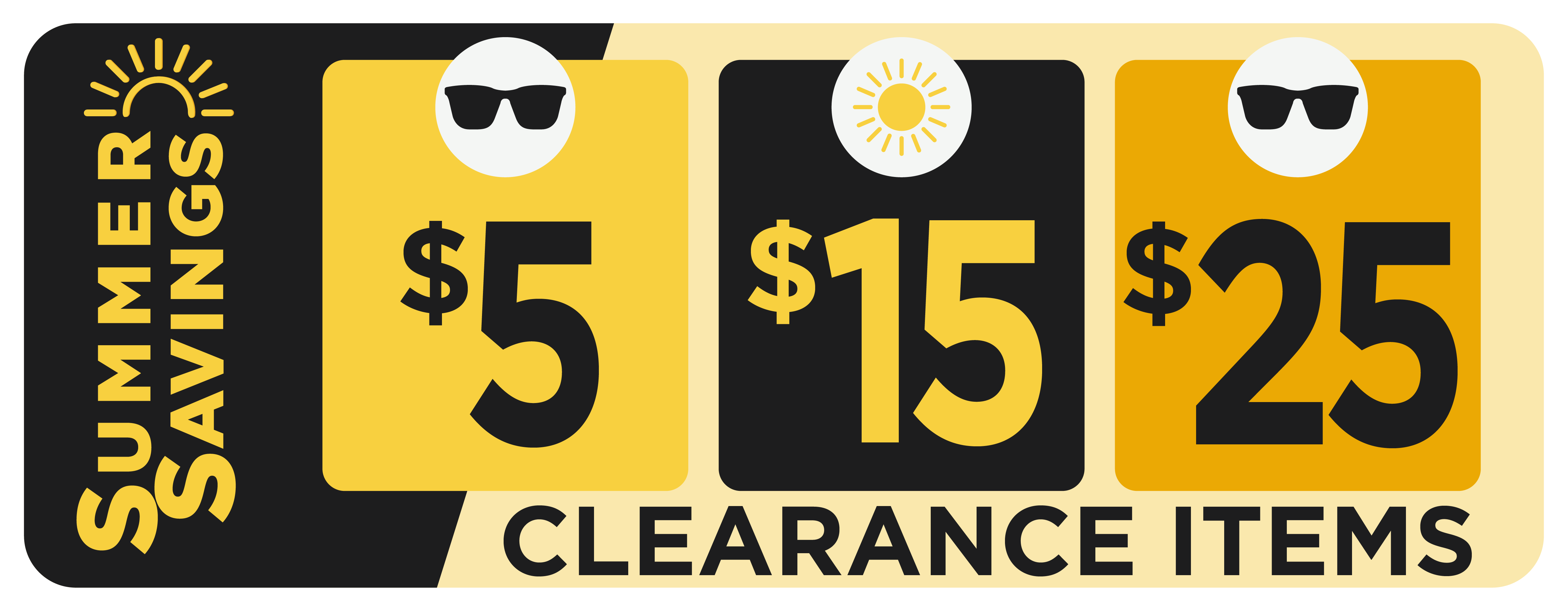 Summer Clearance Sale