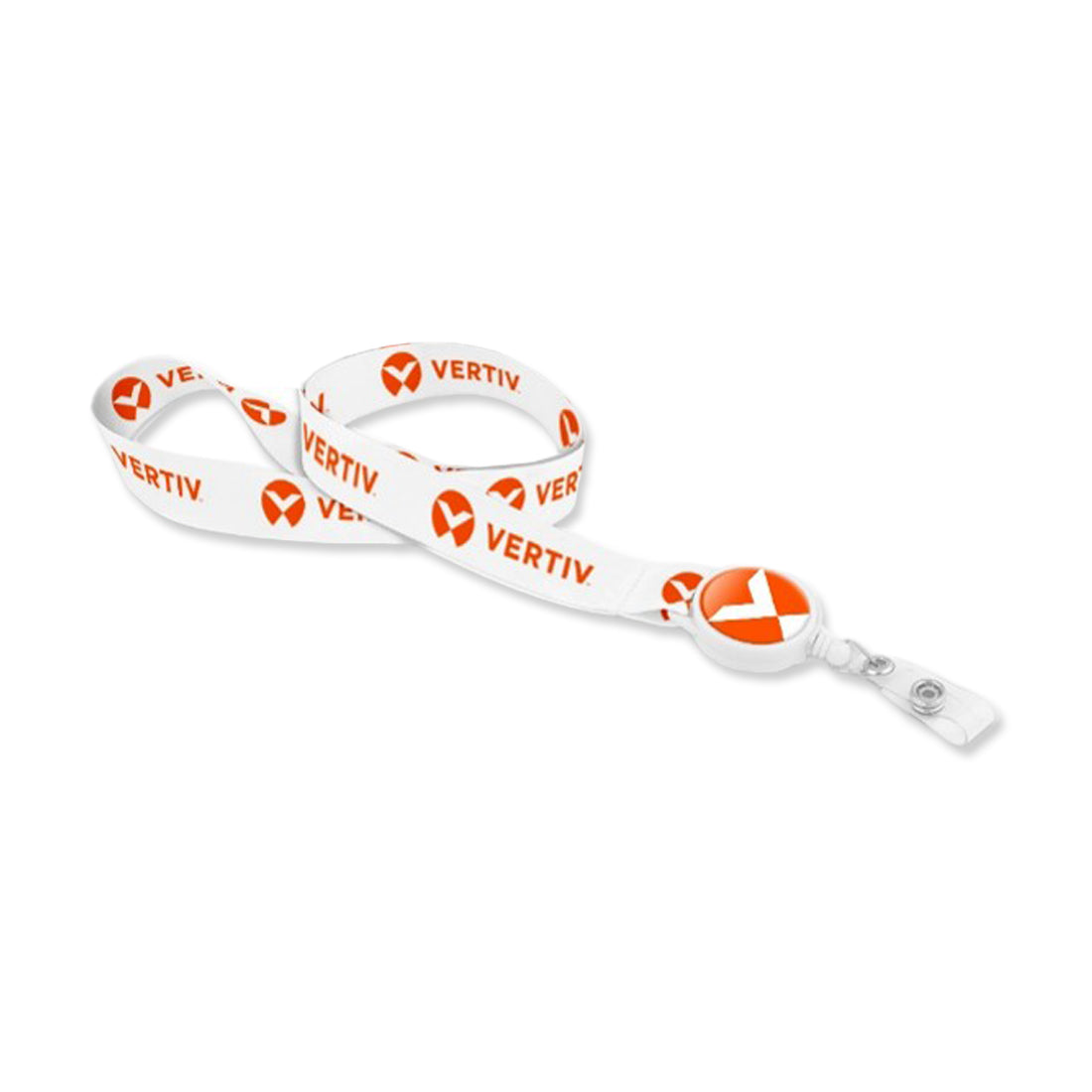 Sublimated Lanyard with Retractable Badge Reel